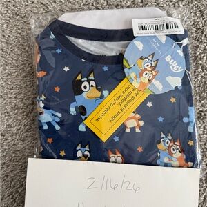 Little Sleepies Bluey Dance Mode Pajama Set